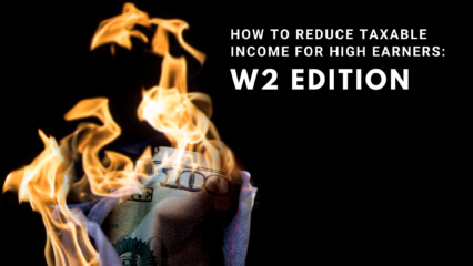 How to reduce taxable income for high income earners